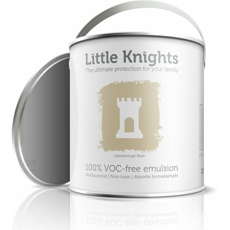 Little Knights - 100% VOC-free Eggshell Emulsion - 750ML - Gainsborough Wash - Gainsborough Wash