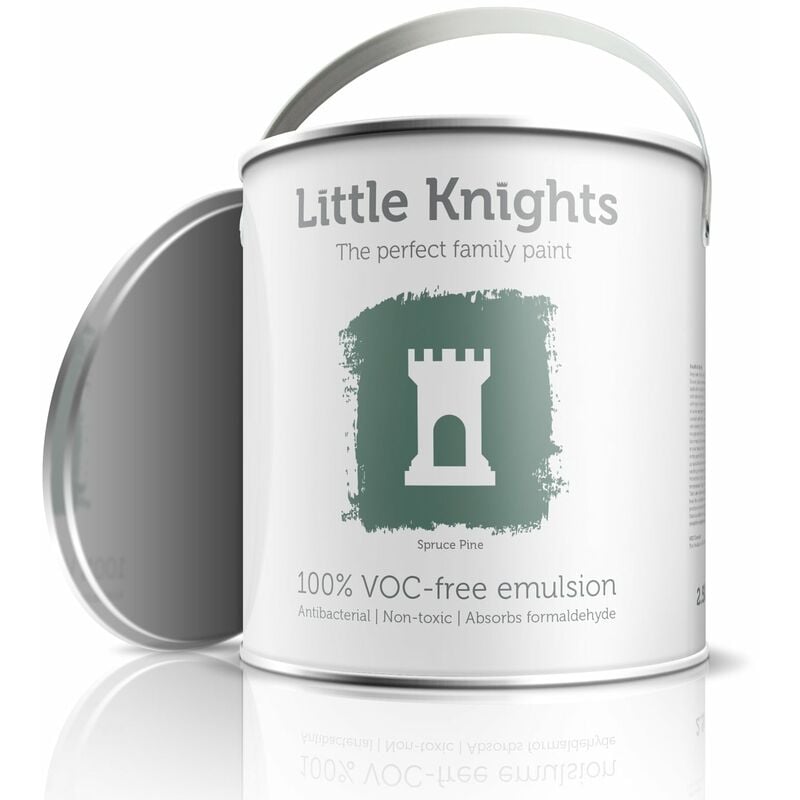 Little Knights - 100% VOC-free Eggshell Emulsion - 750ML - Spruce Pine - Spruce Pine