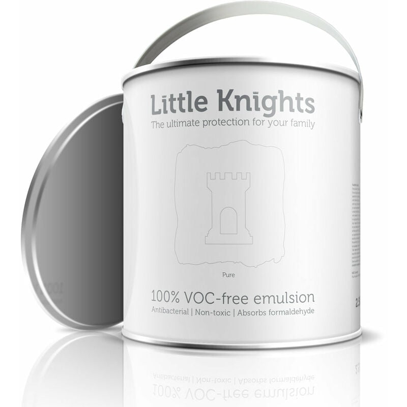 Little Knights - 100% VOC-free Matte Emulsion - 250ML - Pure White - Pure