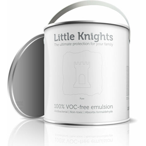 Little Knights 100% VOC-free Matte Emulsion - 250ML - Pure White