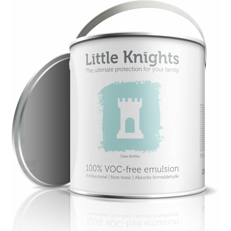 Little Knights - 100% VOC-free Silk Emulsion - 2.5L - Glass Bottles - Glass Bottles