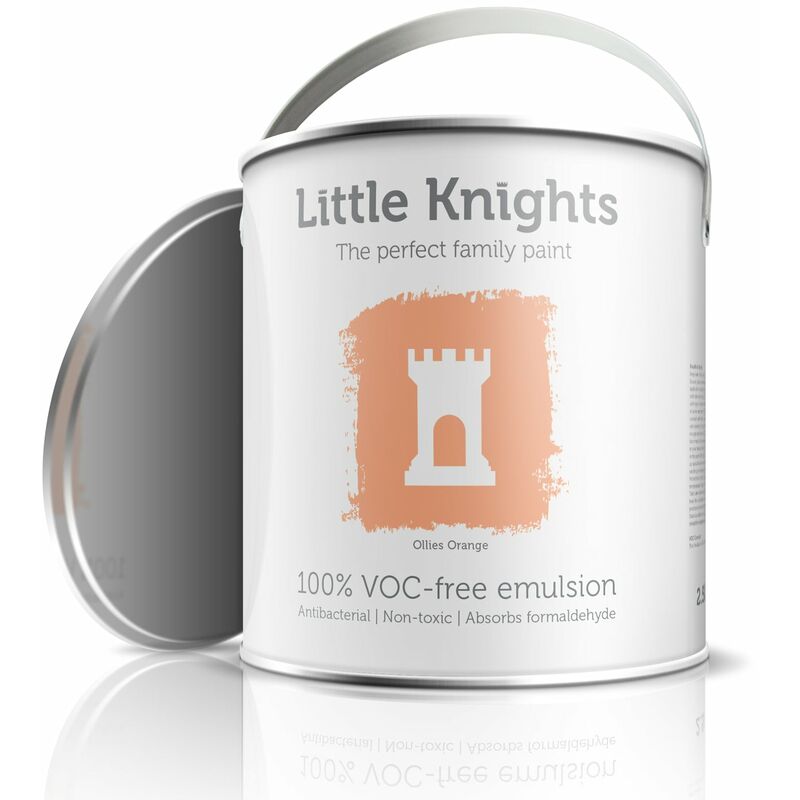 Little Knights - 100% VOC-free Silk Emulsion - 750ML - Ollies Orange - Ollies Orange