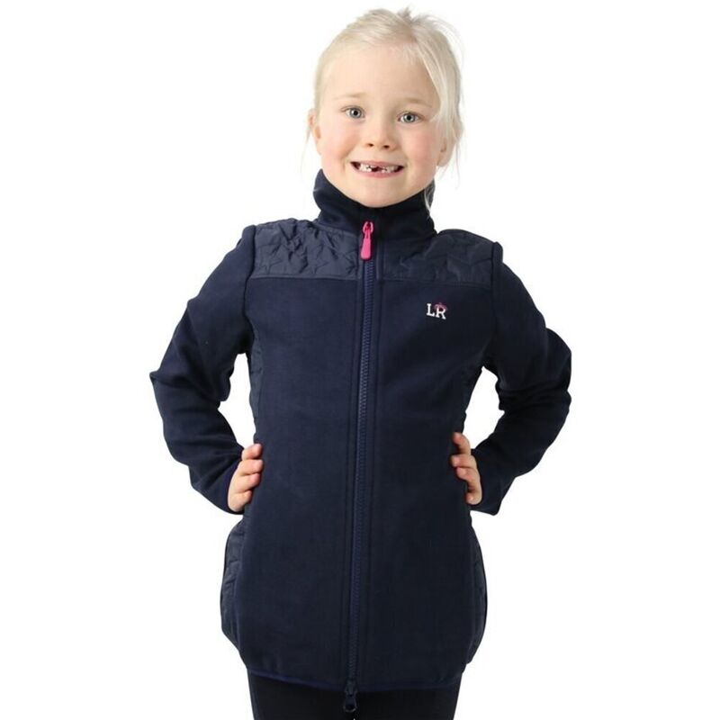 Childrens/Kids Sophia Horse Riding Jacket (3-4 Years) (Navy/Pink) - Navy/Pink - Little Rider