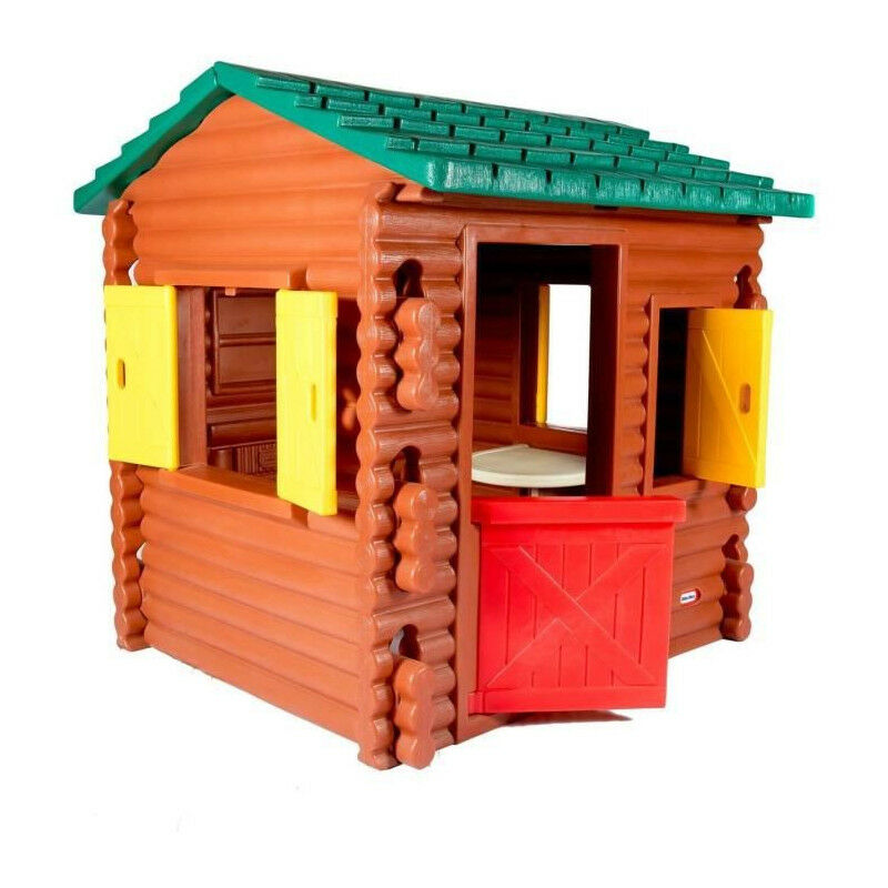 Little Tikes - Grande maison de jardin et accessoires de jeux - Log Cabin