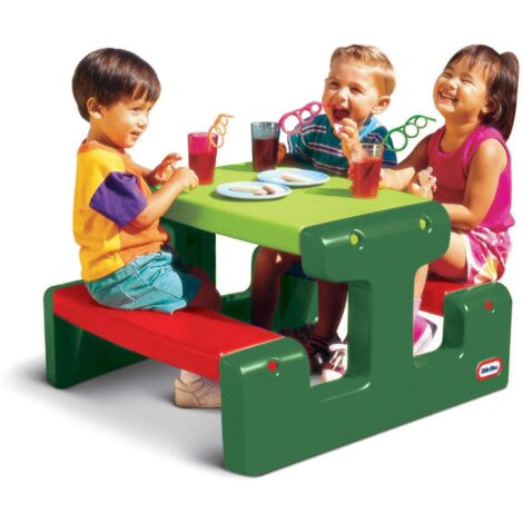 Little Tikes Picknicktisch für Kinder multicolor 84x72x47 cm