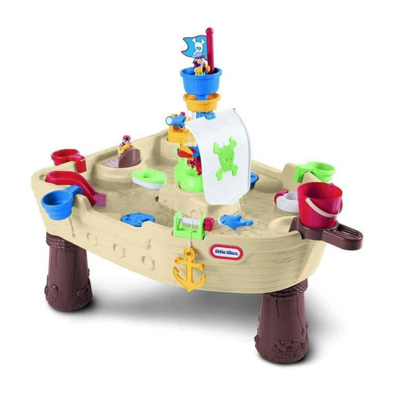 Table de Jeux d'Eau - Bateau Pirates - Little Tikes