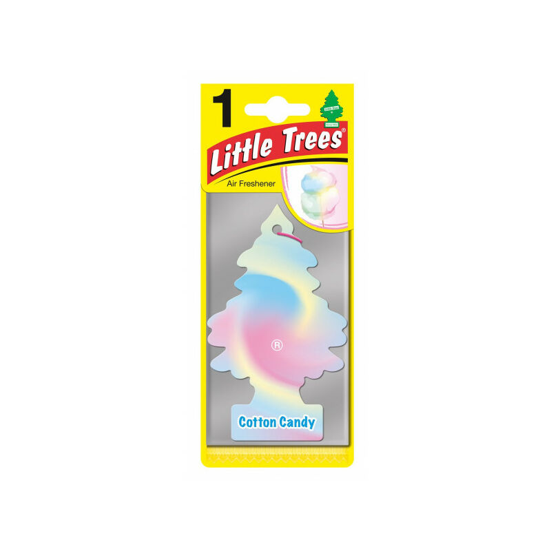 Image of Cotton Candy - 2D Air Freshener - MTR0046 - Little Trees