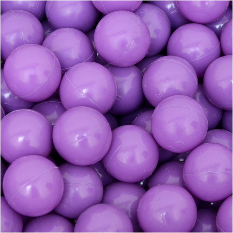 

LittleTom 50 Bolas de PE 5,5cm de diámetro para llenar piscinas de niños Morado