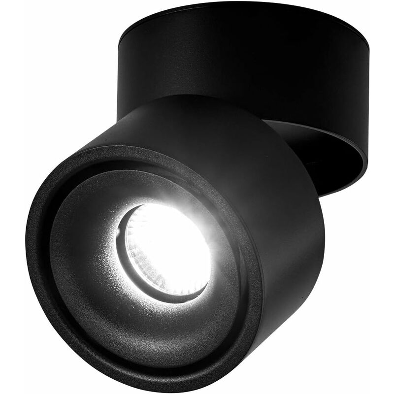 

Litzee - 10W Foco de techo LED Luz de techo, ángulo de cuerpo de lámpara ajustable, focos de lámpara, foco de techo, aplique de techo, foco de techo