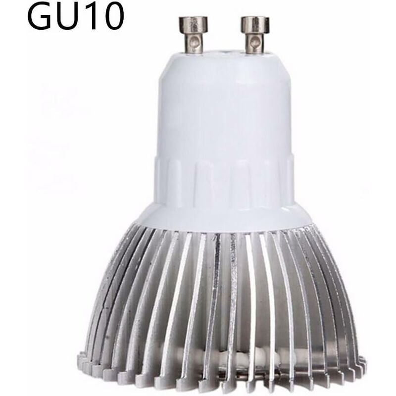 

18LEDs lámpara de interior 8W GU10 bombilla de crecimiento para vegetación hidropónica o de invernadero (12 rojas y 6 azules)