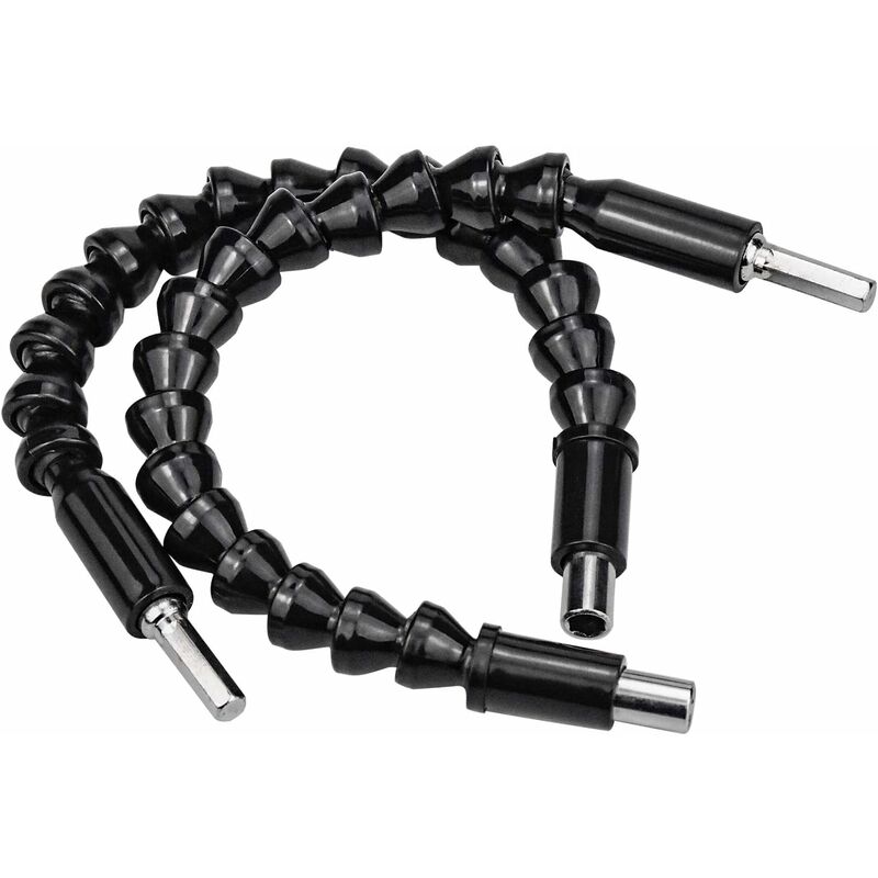 

2 puntas de taladro flexibles de 11,6 pulgadas, destornilladores con vástagos flexibles para taladro eléctrico
