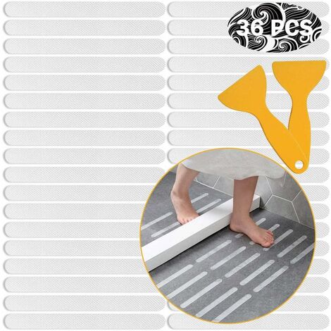 Anti Slip Carpet Stickers, 24 Pcs Anti Slip Carpet Rug Grippers Stickers,  Anti Curling Carpet Grippers Corner, Under Carpet Self Adhesive Sticker  (bla