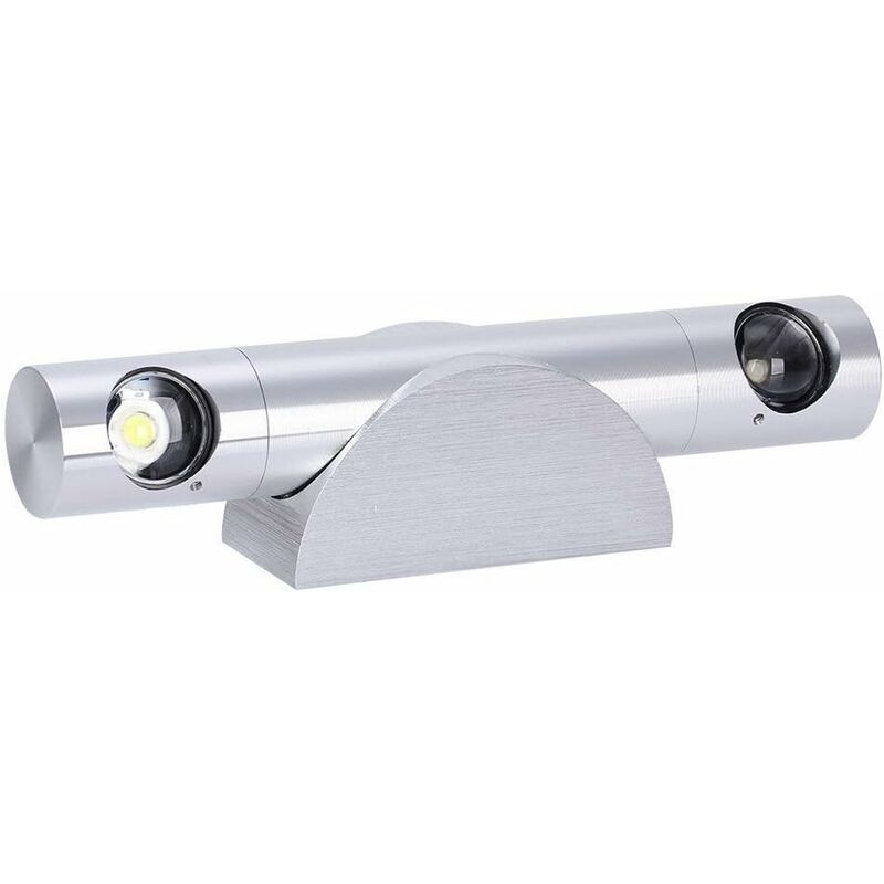 

Litzee - 6W LED Aplique de pared Diseño de interiores Doble rotación 360 Iluminación de aluminio Lámpara original para decoración de dormitorios Sala
