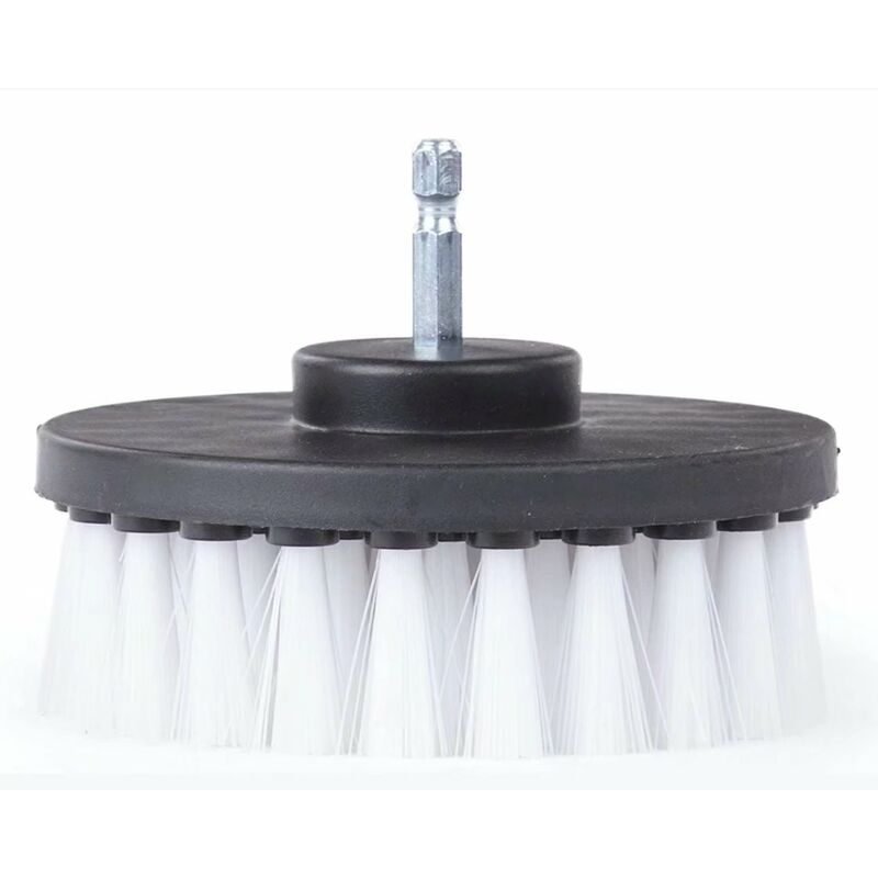 

Accesorio de taladro inalámbrico de 10 cm, blanco, fregadora eléctrica para muebles de vidrio, literas, sillones, alfombras, asientos de cuero y