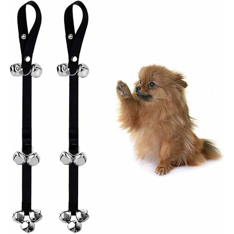 main image of "LITZEE Adjustable Nylon and Steel Dog Training Bell for Small and Large Dogs ."