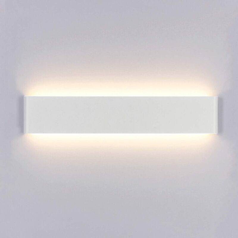 Applique Murale Interieur led 40CM Lampe Murale Blanc Chaud Moderne Up Down Lampe 14W ac 220V Luminaire Mural pour Chambre Salon Escalier Couloir