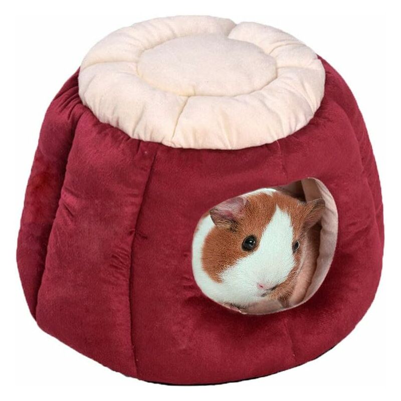 

Cama calentita para conejillo de indias En forma de caja Para conejo y gato