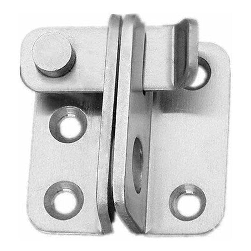

candado de acero inoxidable, cerrojo para puerta, cerrojo pequeño para puerta antirrobo para ventanas de inodoro, cerradura de puerta para muebles