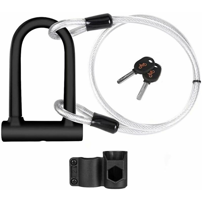 

Candado para bicicleta en U, candado para bicicleta, candado para bicicleta, combinación resistente, cerradura con contraseña para motocicletas,