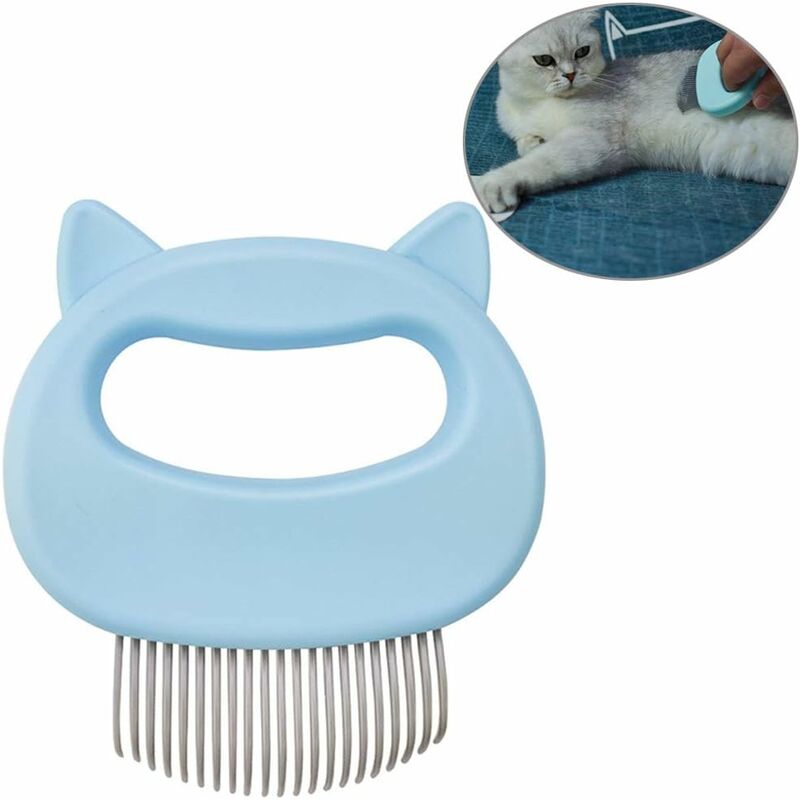 

Cepillo de cardado para perros y gatos Cepillo de peluquero Peine para perros Gatos Cardado para perro / gato Cepillo extra suave para gatos para