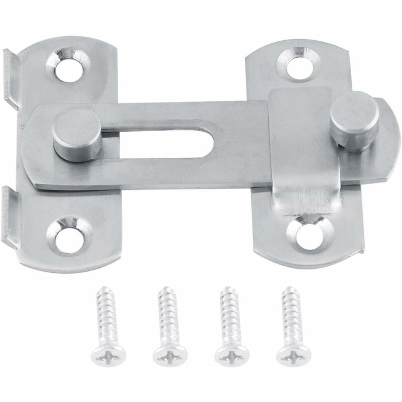 

Cerradura de barra de acero inoxidable para puerta interior, 1 pieza, para puerta, cabina