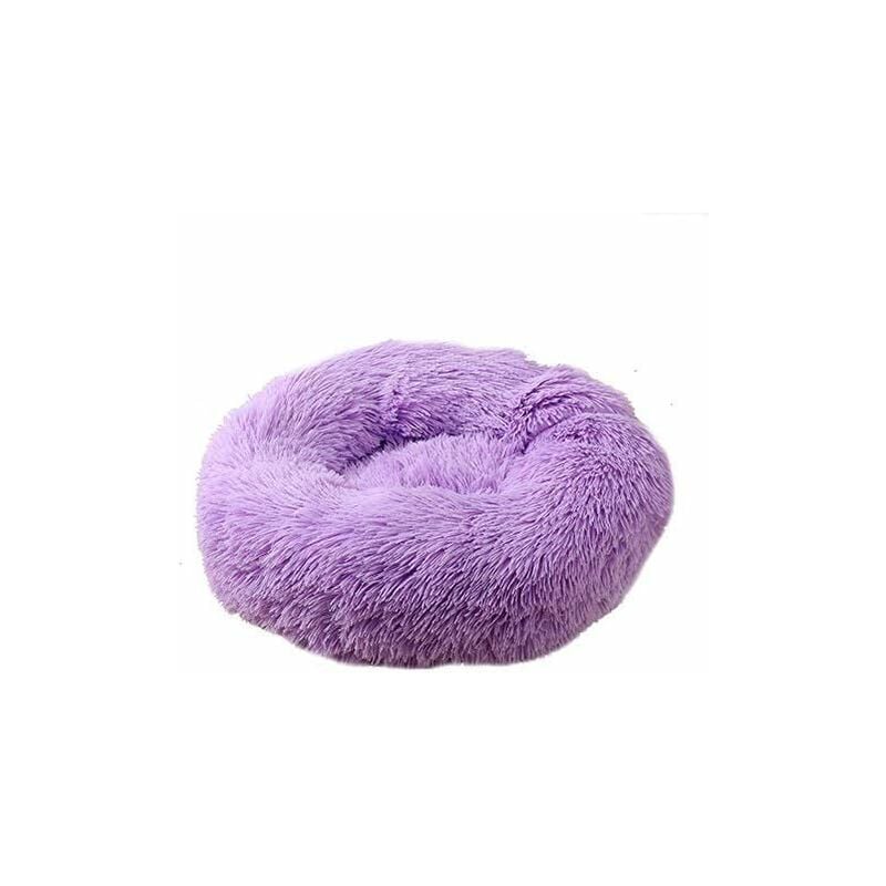 

Cesta redonda de felpa para gatos para mascotas, gatos y perros pequeños, almohada para cama para gatos, cama para perros con forma de rosquilla,