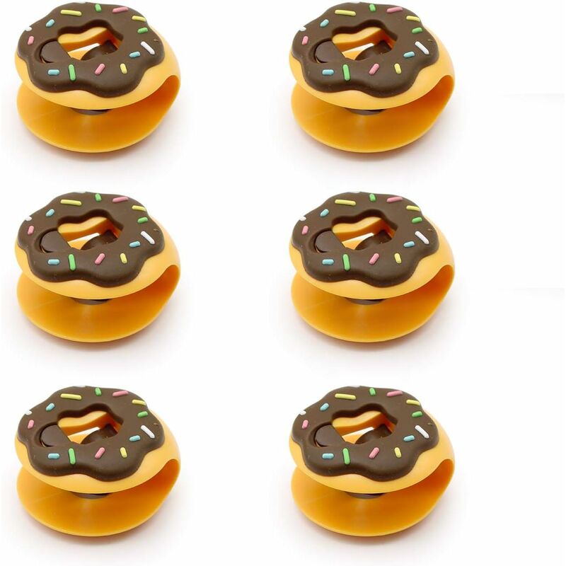 

Clips para fundas de edredón de 6 piezas, sujetador de clip de edredón en forma de donut sin aguja, clips para fundas de edredón que sirven para