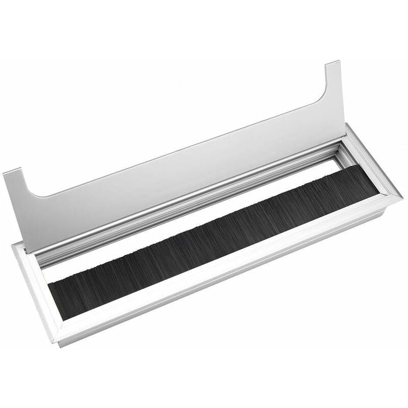 

Cuadrado PC Shutter Wire Hole Cover Socket Computer Grommet Desk (Large)