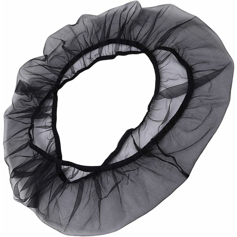 

Cubierta de jaula de pájaros Red protectora de hilo elástico a prueba de polvo Negro Ventilado universal, Accesorios de jaula de pájaros, Falda de