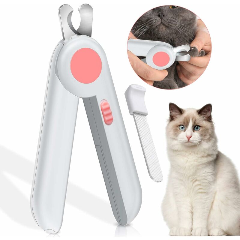 

Dog Clipper, cortaúñas para el cuidado de perros medianos y grandes, cuidado seguro con espaciadores, rejillas protectoras, accesorios para mascotas