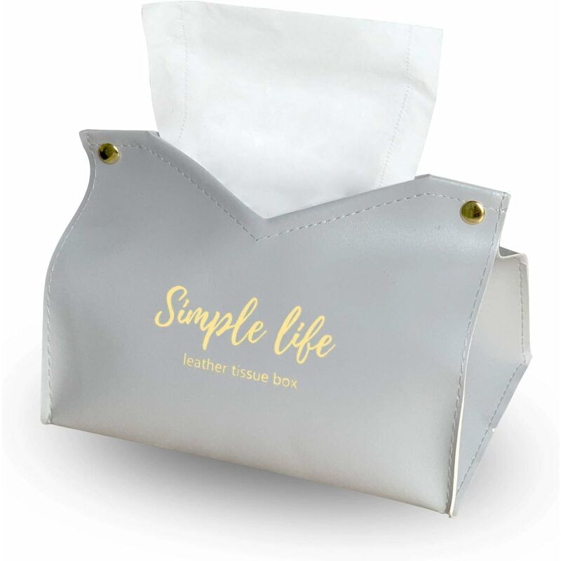 

Funda de cuero para caja de pañuelos, caja de pañuelos, fundas de cuero de fieltro de primera calidad, elegantes decoraciones para automóvil,