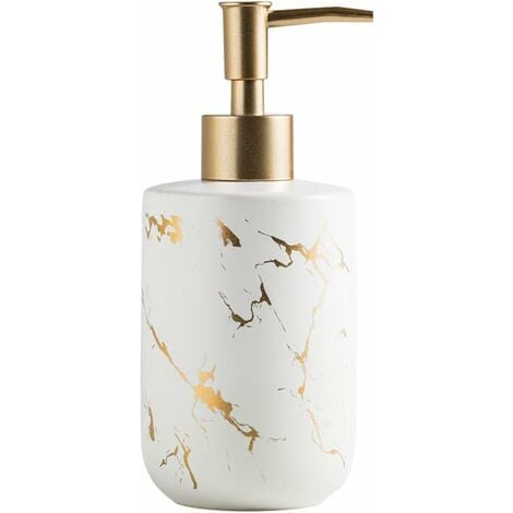 Gold Foam Soap Dispensers  Clara Glass Foam Soap Dispenser with