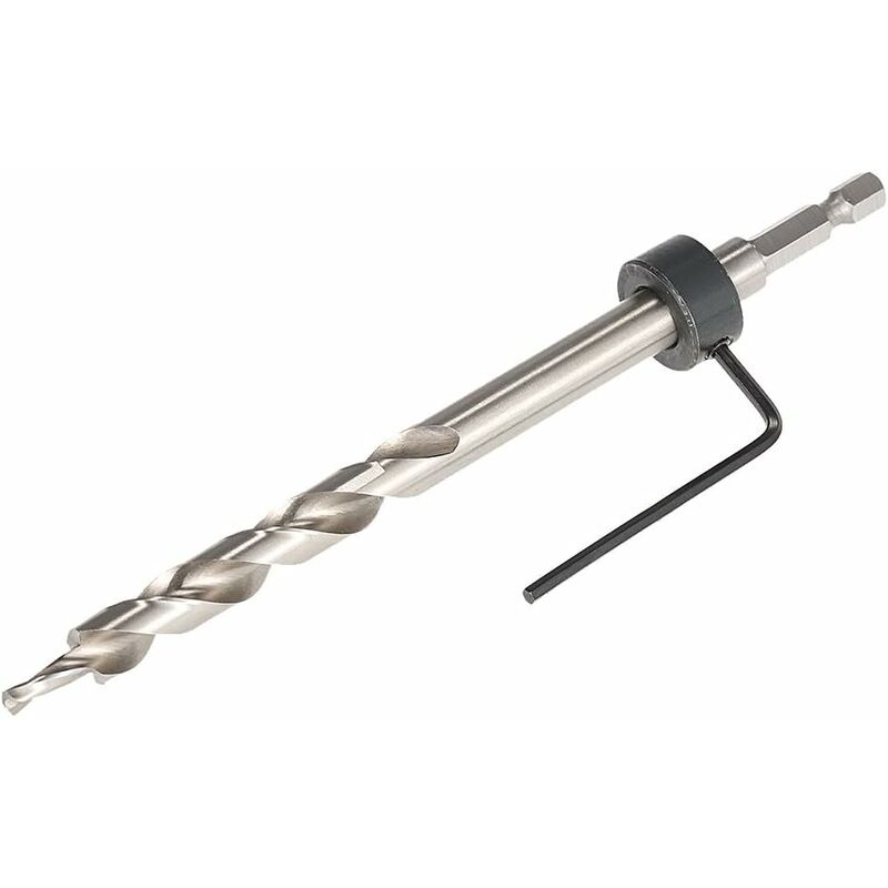 

HSS 9,5 mm 3/8 'kits de brocas y escariadores de alta velocidad con collar de tope hexagonal para la cavidad del agujero de carpintero manual
