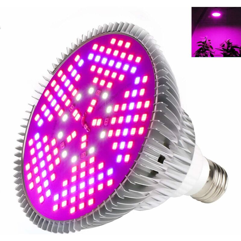 

lámpara de planta lámpara de luz de crecimiento E27 100W 150 LED LED luz de crecimiento de espectro completo jardín de flores y vegetales interior /