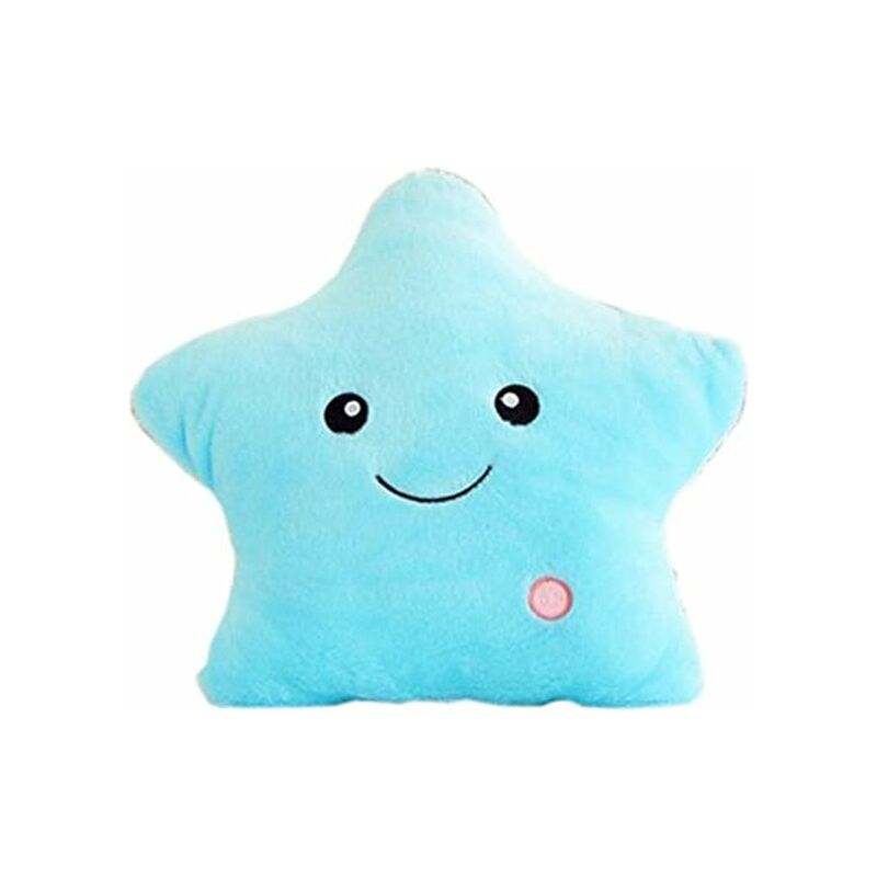 

LED Star Pillow Pillows que brillan intensamente con luz de noche LED Star Shape Pillow Stuffed Plush Toys