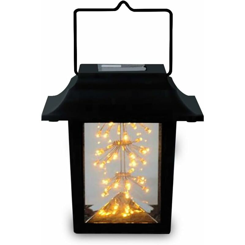 

Luces solares para jardín Linterna colgante solar LED para jardín, jardín, patio, jardín, boda, fiesta de Navidad, con forma de aliento de bebé