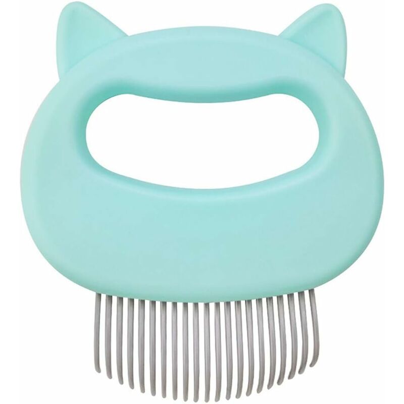 

Peine de masaje relajante para mascotas Cepillo de masaje portátil para eliminar el pelo de mascotas Accesorios de aseo Adecuado para gatos y perros