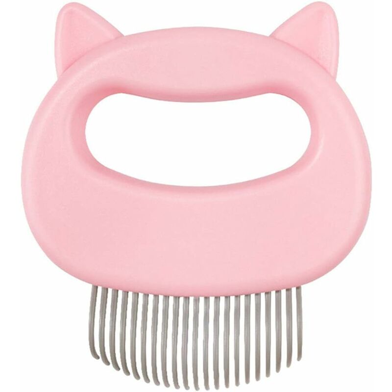 

Peine de masaje relajante para mascotas Cepillo de masaje portátil para eliminar el pelo de mascotas Accesorios de aseo Adecuado para gatos y perros