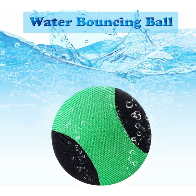 

Pelota de rebote de agua para piscina y mar Divertido juego de deportes acuáticos para familiares y amigos Suave y fuerte rebote anti-grietas 2,17