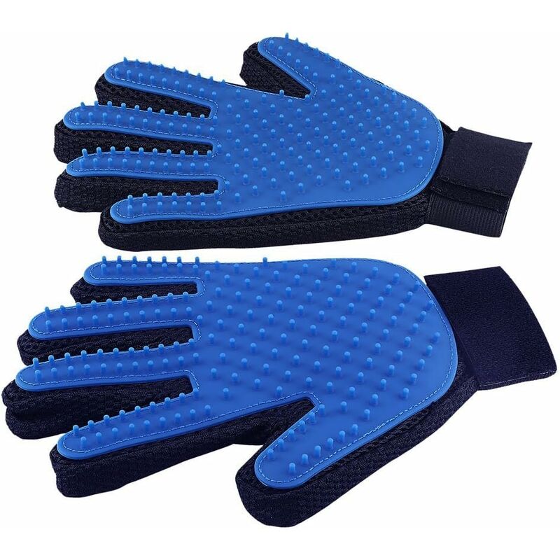

Pet Grooming Glove Guante de cepillado suave Guante de cepillo Herramienta eficaz para eliminar el pelo de mascotas caído