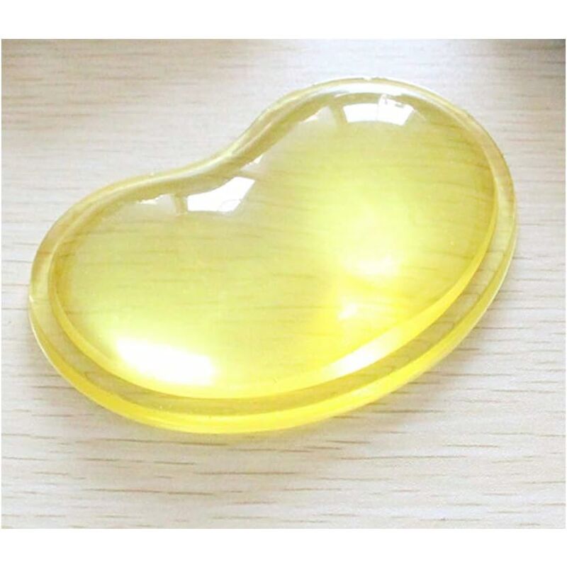 

Protector de muñeca de gel de silicona, reposamuñecas ergonómico en forma de corazón Almohada de mano translúcida eficazmente fatiga de muñeca