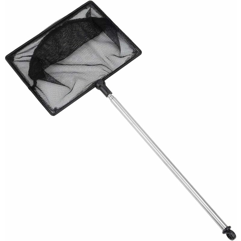 

Red de peces de acuario de 15 cm con mango largo extensible de 23-60 cm para acuario Betta