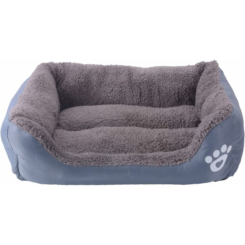 

Ropa de cama para perro Cesta para perro y gato 54 * 42cm (Gris)