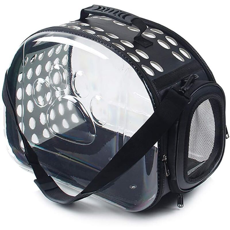 Sac de Transport pour Chat Chien et Autres Animaux de Compagnie Léger Respirant Sac à Main avec Bandoulière pour Voyage Sac Portable pour Animaux