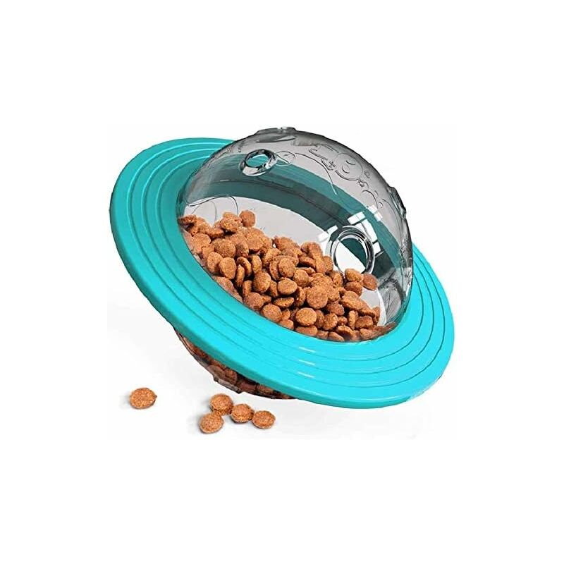 

Slow Feeding IQ Treat Ball, Dispensador de juguetes rompecabezas, Dispensador de vasos, Juguete dispensador de premios para perros, Bola de premios