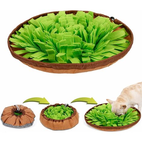 Pet Snuffle Mat for Dogs Interactive Feed Game for Boredom Encourages  Natural Foraging Skills for Cats Dogs Bowl Travel Use - China Pet and Pet  Supplier price