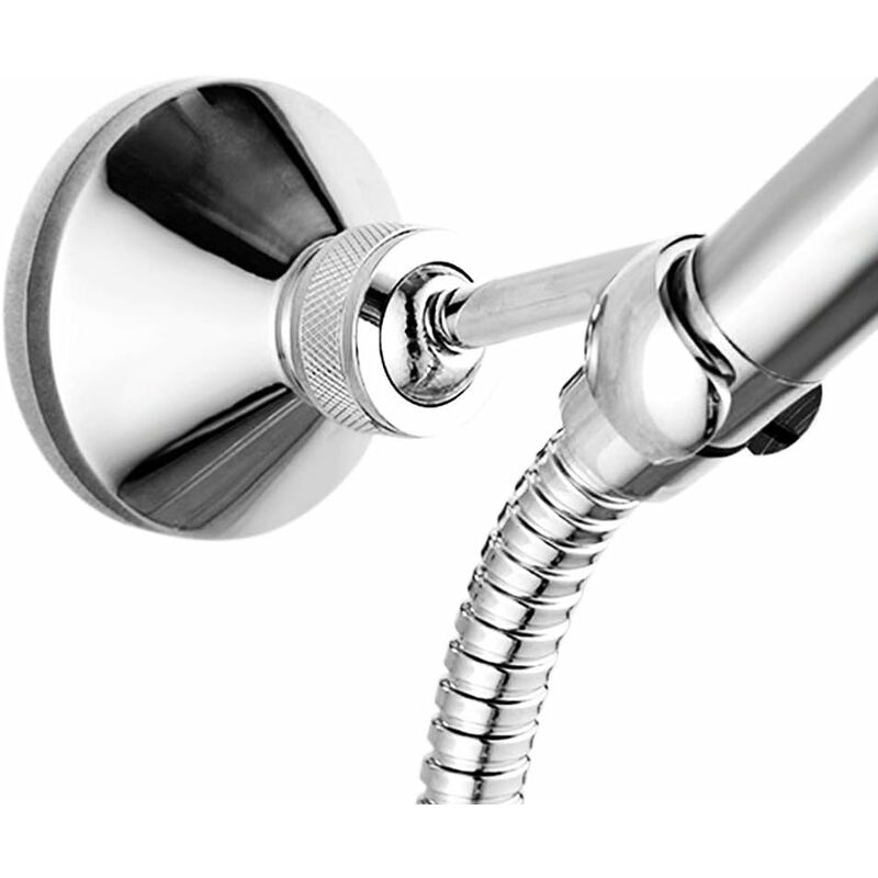 

Litzee - Soporte de montaje en pared para ducha Soporte de montaje en pared para ducha de mano giratoria de 360 ​​°