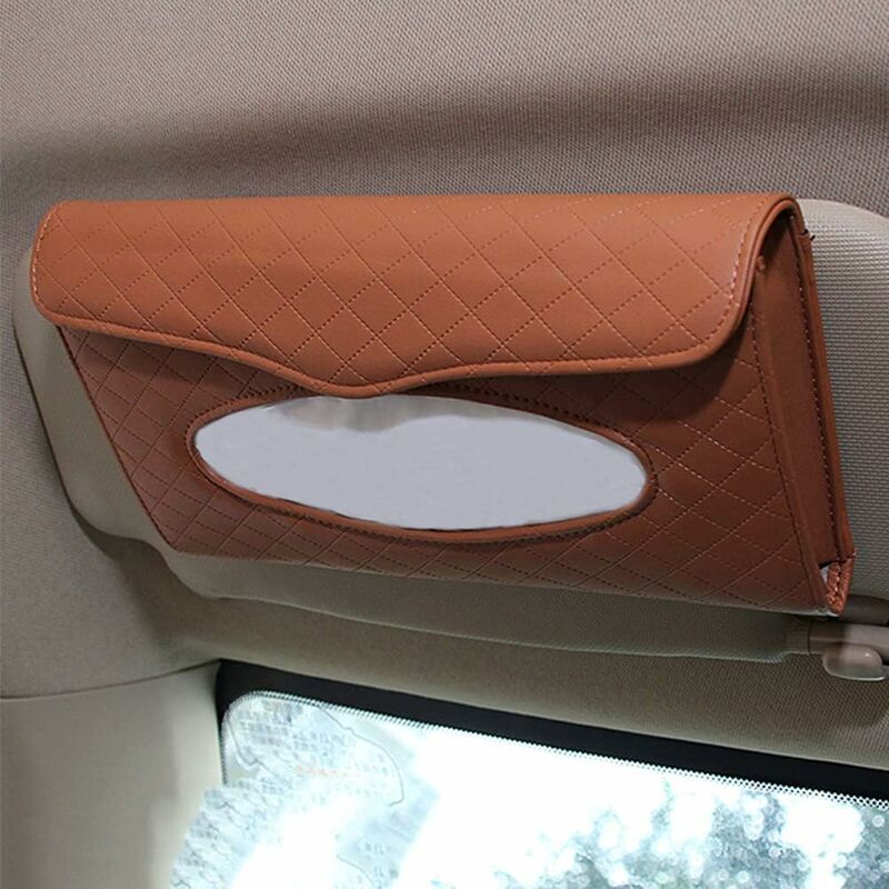 

Soporte para pañuelos para automóvil, Soporte para pañuelos para visera solar, Soporte para toalla para visera para automóvil, Funda de tela para