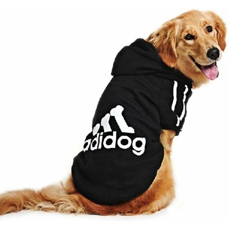 

sport sudadera para perros / gatos à capuche talla S a 9XL 7 colores negro, 6XL