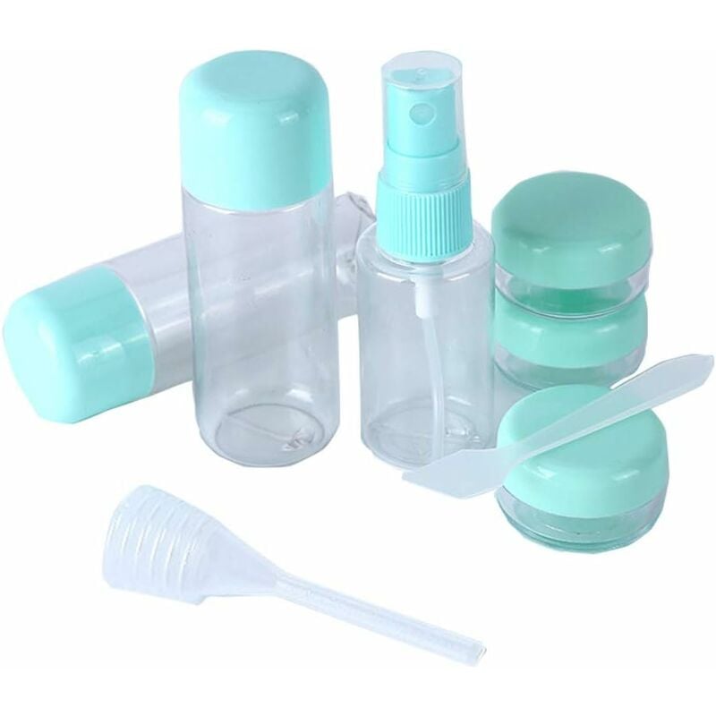

Sprout 8 Juego de botellas de viaje Contenedores de botellas de viaje Juego de botellas cosméticas vacías recargables Juego de botellas de viaje